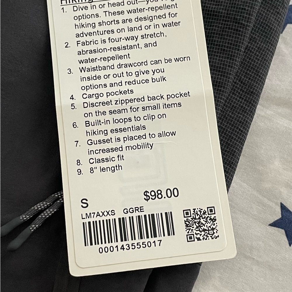 Water repellent hiking short - Picture 5 of 6